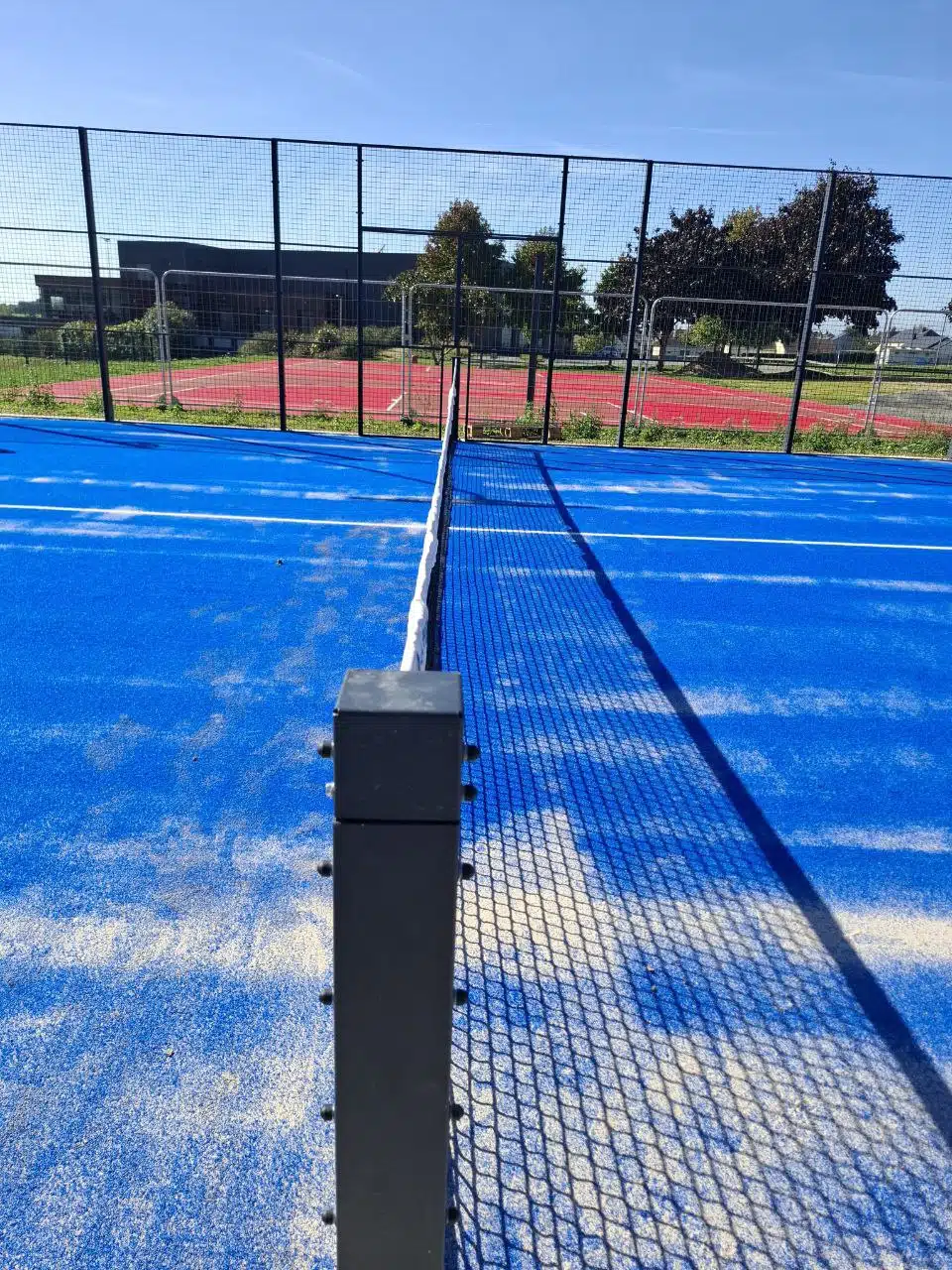 Padel World Company team working on construction 5